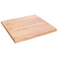 vidaXL Schreibtischplatte Hellbraun 60x60x4 cm Massivholz...