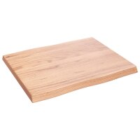 vidaXL Schreibtischplatte Hellbraun 60x50x4 cm Massivholz...