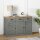 vidaXL Sideboard mit Schubladen VIGO 113x40x75 cm Massivholz Kiefer