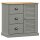 vidaXL Sideboard mit Schubladen VIGO 78x40x75 cm Massivholz Kiefer