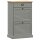 vidaXL Schuhschrank VIGO 60x35x96 cm Grau Massivholz Kiefer