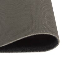 vidaXL K&uuml;chenteppich Waschbar Coffee Schwarz 60x180 cm Samt