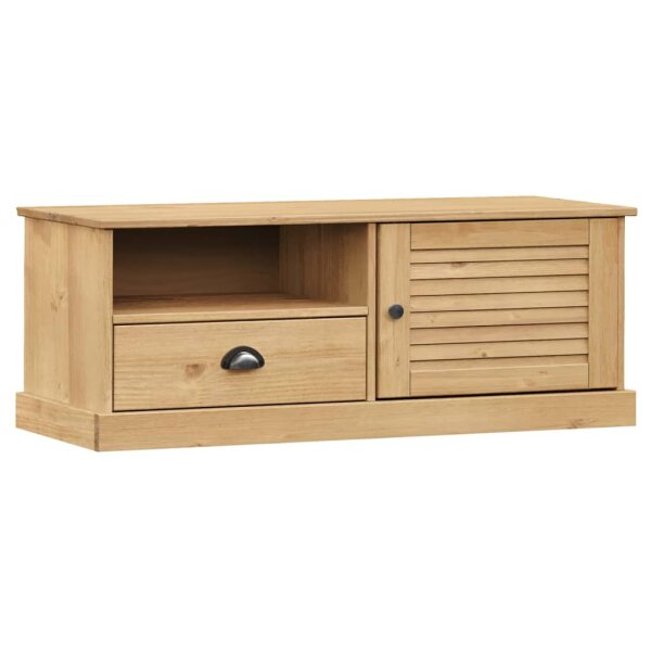 vidaXL TV-Schrank VIGO 106x40x40 cm Massivholz Kiefer