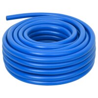 vidaXL Luftschlauch Blau 50 m PVC