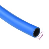 vidaXL Luftschlauch Blau 50 m PVC