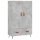 vidaXL Highboard Betongrau 69,5x31x115 cm Holzwerkstoff