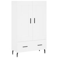 vidaXL Highboard Weiß 69,5x31x115 cm Holzwerkstoff