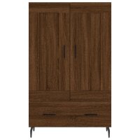 vidaXL Highboard Braun Eichen-Optik 69,5x31x115 cm Holzwerkstoff