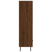 vidaXL Highboard Braun Eichen-Optik 69,5x31x115 cm Holzwerkstoff