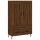 vidaXL Highboard Braun Eichen-Optik 69,5x31x115 cm Holzwerkstoff