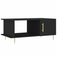 vidaXL Couchtisch Schwarz 90x50x40 cm Holzwerkstoff