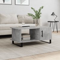 vidaXL Couchtisch Betongrau 90x50x40 cm Holzwerkstoff