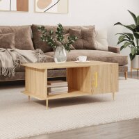 vidaXL Couchtisch Sonoma-Eiche 90x50x40 cm Holzwerkstoff