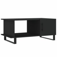 vidaXL Couchtisch Schwarz 90x50x40 cm Holzwerkstoff