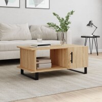 vidaXL Couchtisch Sonoma-Eiche 90x50x40 cm Holzwerkstoff