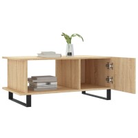 vidaXL Couchtisch Sonoma-Eiche 90x50x40 cm Holzwerkstoff