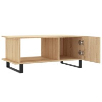 vidaXL Couchtisch Sonoma-Eiche 90x50x40 cm Holzwerkstoff