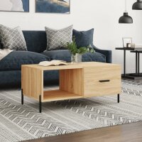 vidaXL Couchtisch Sonoma-Eiche 90x50x40 cm Holzwerkstoff