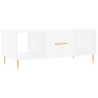 vidaXL Couchtisch Weiß 102x50x40 cm Holzwerkstoff