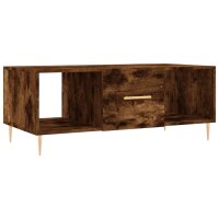 vidaXL Couchtisch R&auml;uchereiche 102x50x40 cm Holzwerkstoff