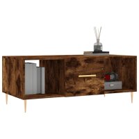 vidaXL Couchtisch R&auml;uchereiche 102x50x40 cm Holzwerkstoff