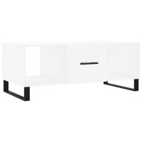 vidaXL Couchtisch Wei&szlig; 102x50x40 cm Holzwerkstoff