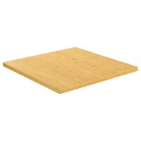 vidaXL Tischplatte 90x90x2,5 cm Bambus