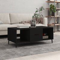 vidaXL Couchtisch Schwarz 102x50x40 cm Holzwerkstoff