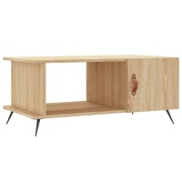 vidaXL Couchtisch Sonoma-Eiche 90x50x40 cm Holzwerkstoff