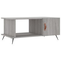 vidaXL Couchtisch Grau Sonoma 90x50x40 cm Holzwerkstoff