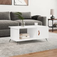 vidaXL Couchtisch Wei&szlig; 90x50x40 cm Holzwerkstoff