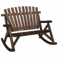 vidaXL 3-tlg. Garten-Lounge-Set Massivholz Fichte