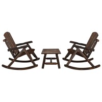 vidaXL 3-tlg. Garten-Lounge-Set Massivholz Fichte