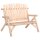 vidaXL 3-tlg. Garten-Lounge-Set Massivholz Fichte