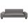 vidaXL Kindersofa Grau 90x53x30 cm Kunstleder