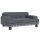 vidaXL Kindersofa Dunkelgrau 70x45x30 cm Samt