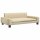 vidaXL Kindersofa Creme 90x53x30 cm Stoff