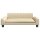 vidaXL Kindersofa Creme 90x53x30 cm Stoff