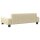 vidaXL Kindersofa Creme 90x53x30 cm Stoff