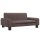 vidaXL Kindersofa Braun 70x45x30 cm Kunstleder