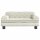 vidaXL Kindersofa Creme 70x45x30 cm Samt