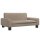 vidaXL Kindersofa Cappuccino 70x45x30 cm Kunstleder