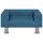 vidaXL Kindersofa Blau 50x40x26,5 cm Samt