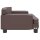 vidaXL Kindersofa Braun 70x45x30 cm Kunstleder