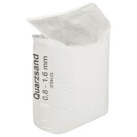 vidaXL Filtersand 25 kg 0,8-1,6 mm