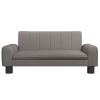 vidaXL Kindersofa Taupe 70x45x30 cm Stoff