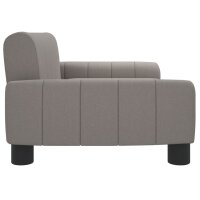 vidaXL Kindersofa Taupe 70x45x30 cm Stoff