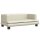 vidaXL Kindersofa Creme 80x45x30 cm Kunstleder