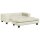 vidaXL Kindersofa mit Hocker Creme 100x50x30 cm Samt