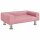 vidaXL Kindersofa Rosa 70x45x26,5 cm Samt